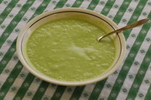 avocado mint soup